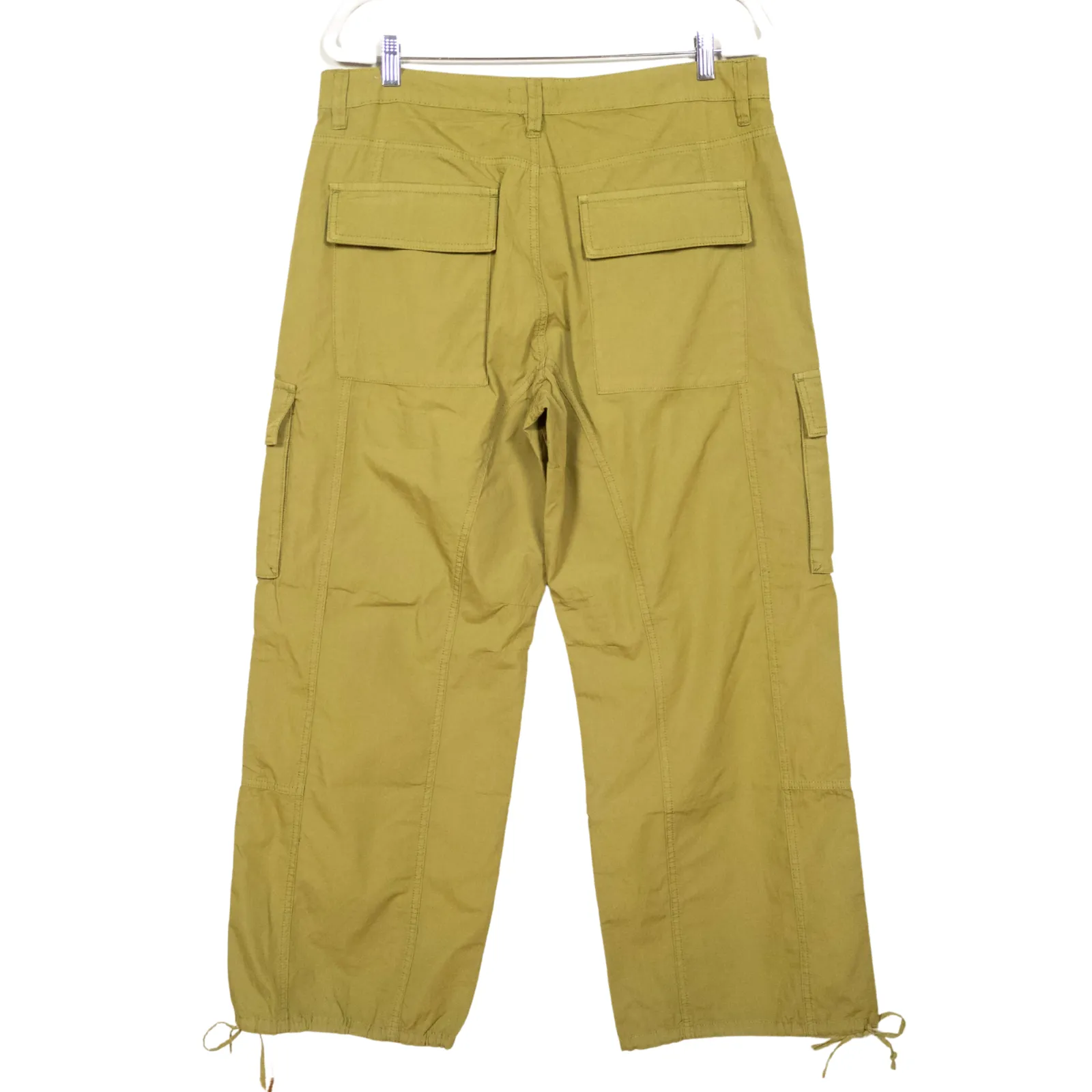 KUT FROM THE KLOTH Olive Erika Mid Rise Utility Cargo Pant Cinched Women's 12 - Image 3