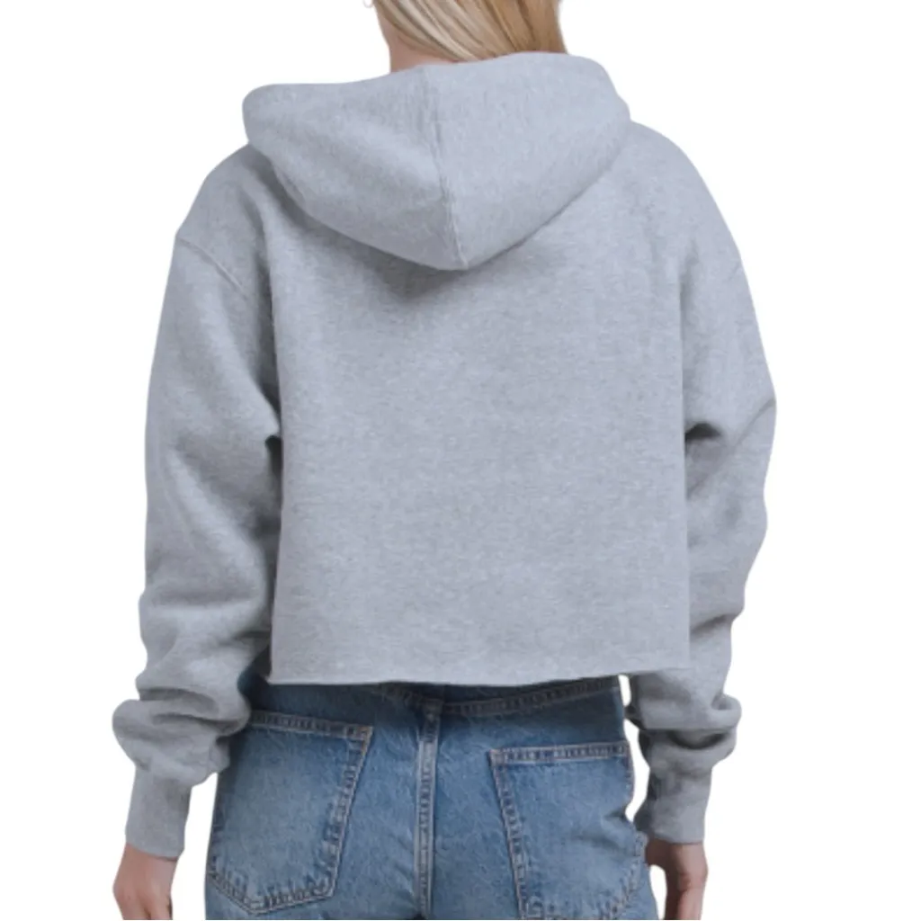 Wildfox Merit Badges Harley Cropped Sweatshirt Hoodie - Image 2
