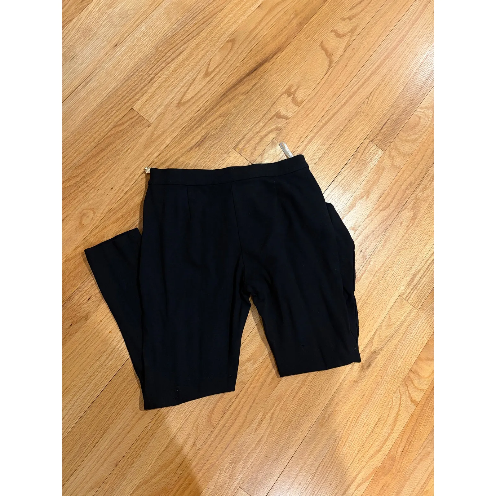 Kate spade black leggings gold side zip size 10 - Image 4