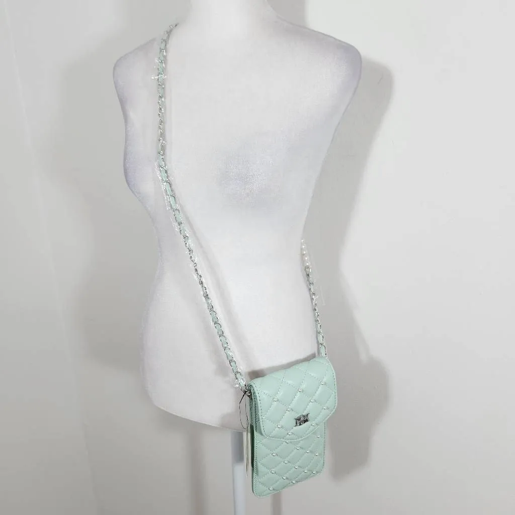 Badgley Mischka Pastel Green Crossbody Bag NWT Green Phone Case Bag - Image 2