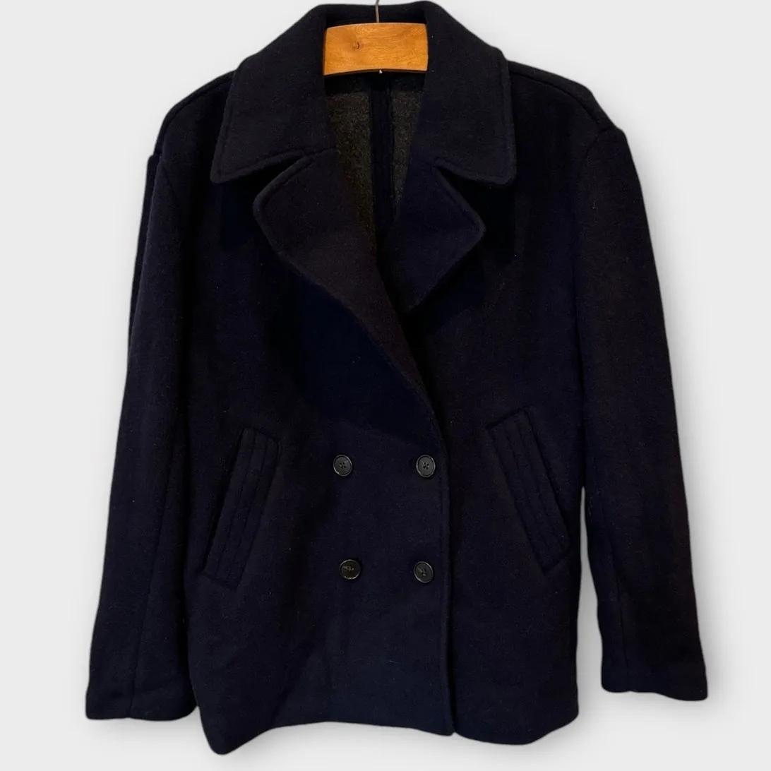 Faherty Atlantic Knit Peacoat in Navy Size XS - Image 6