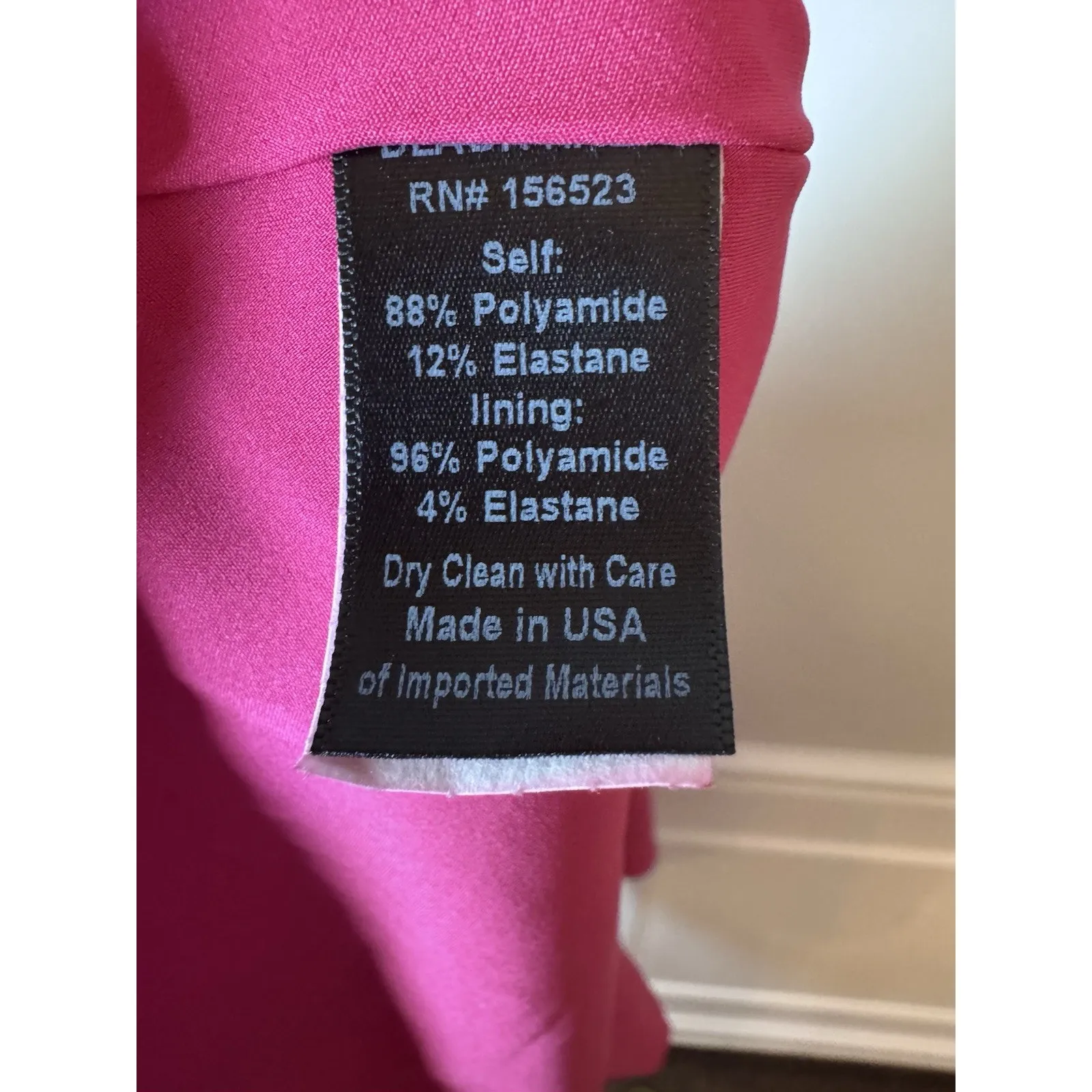 BLACK HALO Womens Hot Pink Lined Sleeveless Midi Formal Fit + Flare Sz 10 NWT - Image 9