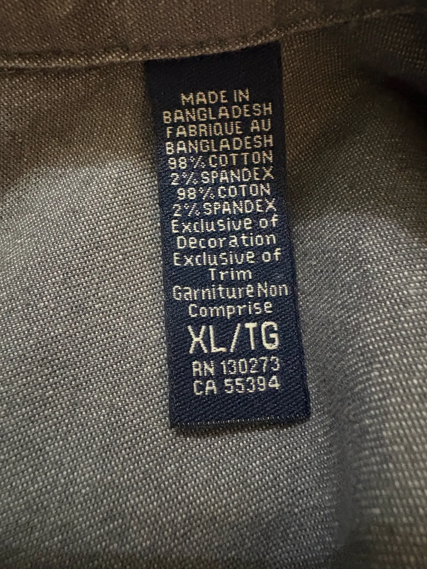 Wrangler size XL grey button down shirt  - Image 6