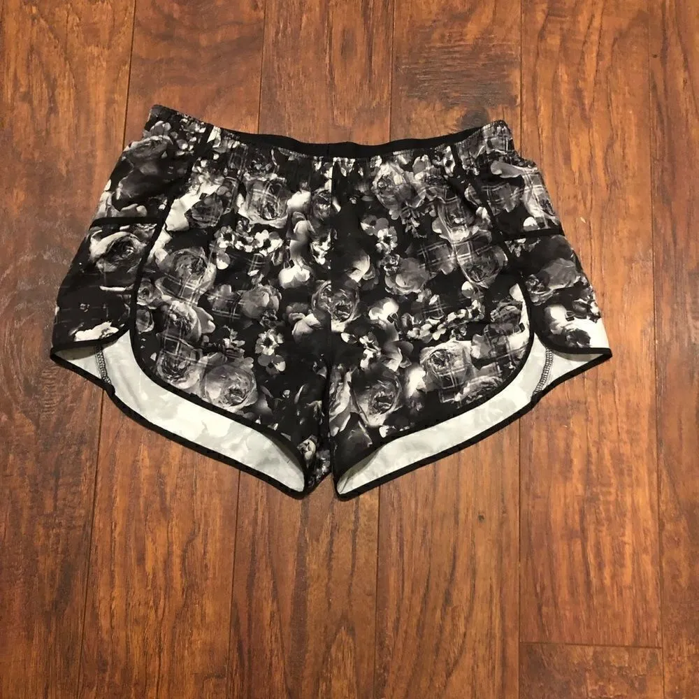 CHAMPION floral flowers print athletic running workout shorts women M - Image 5