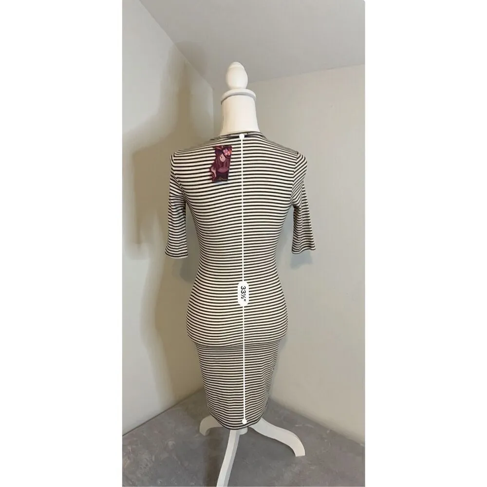 New! Women’s Gothic Chic Emo Fitted Dress Small - Image 6