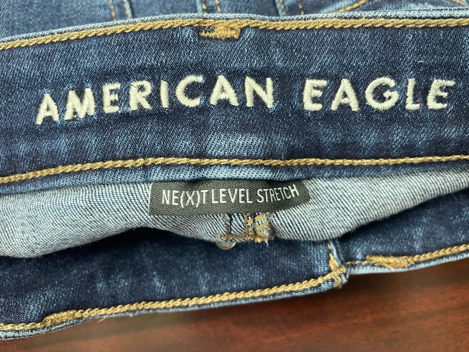 American Eagle Next Level Stretch Hi-Rise Jegging Size 0 - Image 5