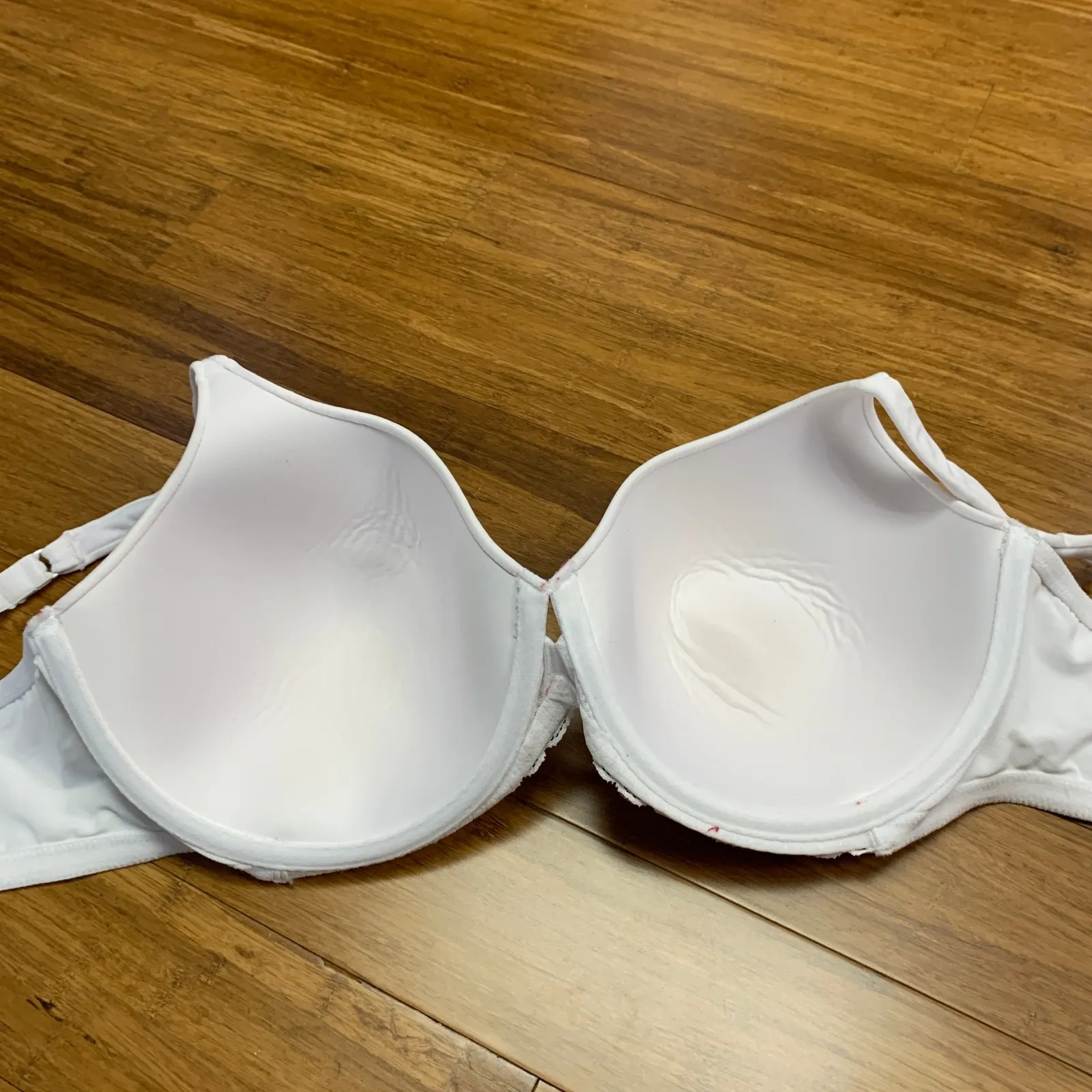 Playtex White Bra 4594 Womens Size 44C Comfort Full‎ Coverage Adjustable Straps - Image 3