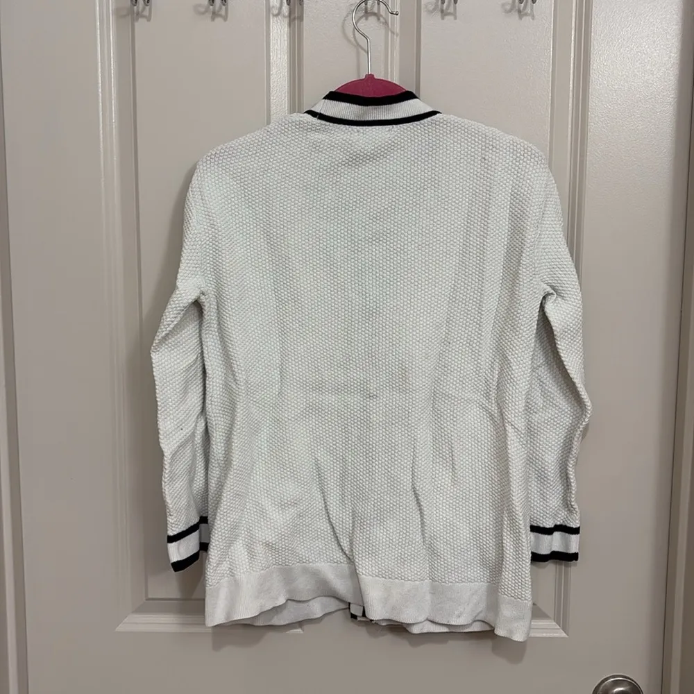 Who What Where 3/4 Sleeve Textured Cardigan - Image 4