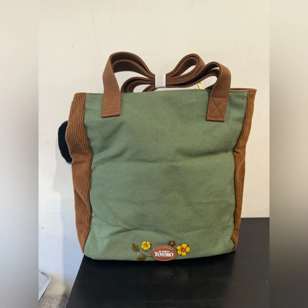 Studio Ghibli My Neighbor Totoro Floral Tote Bag - Image 6
