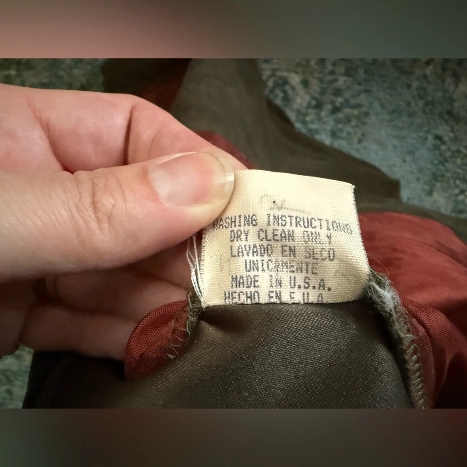 Vintage 90s Cache brushed military style blazer jacket, size medium - Image 13