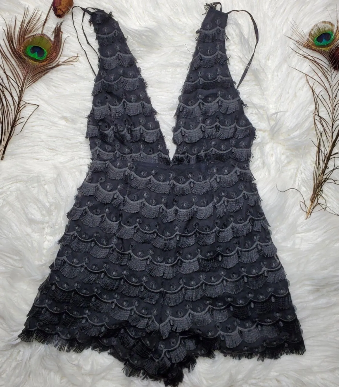 Shimmy Shack Fringe Romper - Image 2