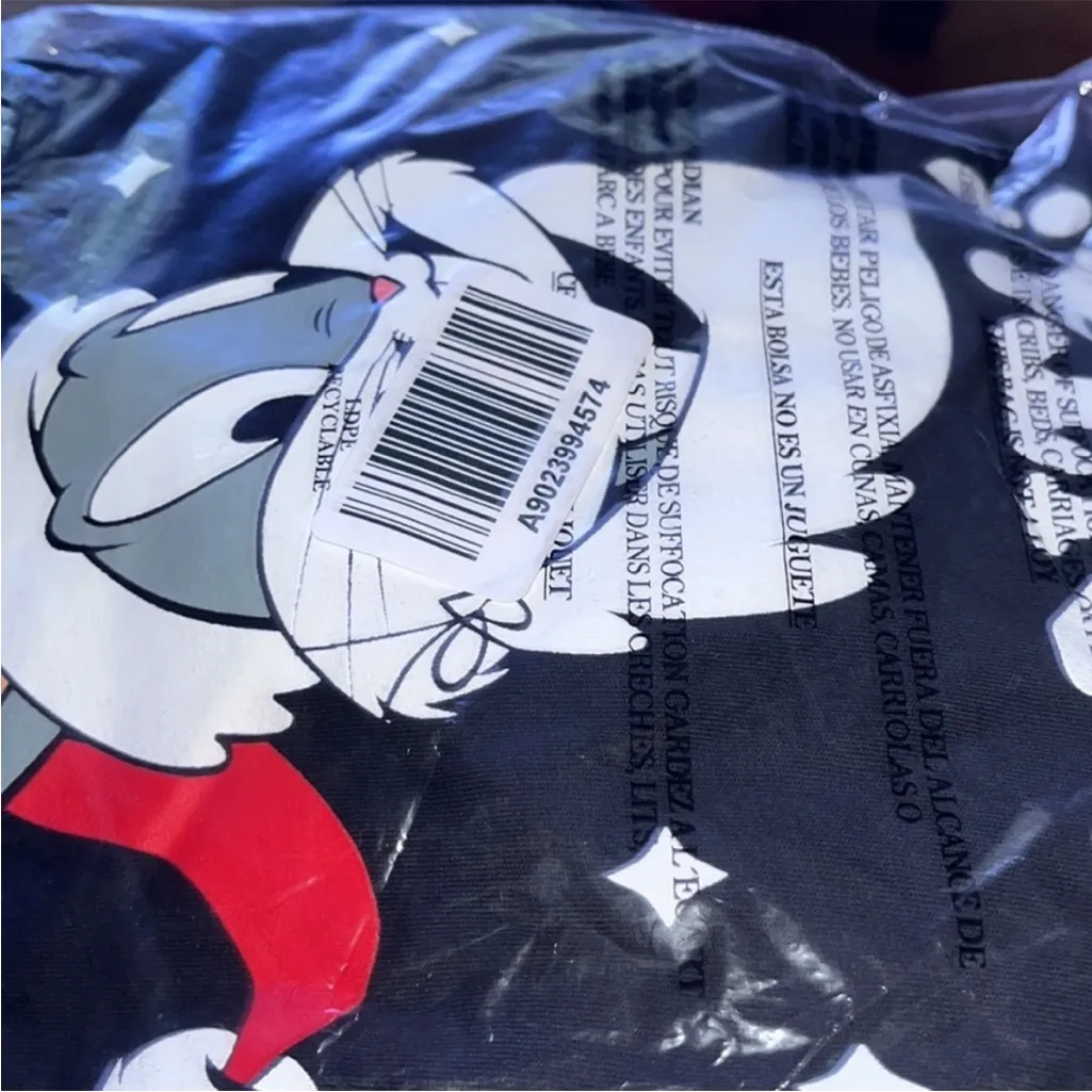 Size 1: Torrid Looney Tunes Bugs Bunny What’s Up Santa Graphic Tee - Image 6