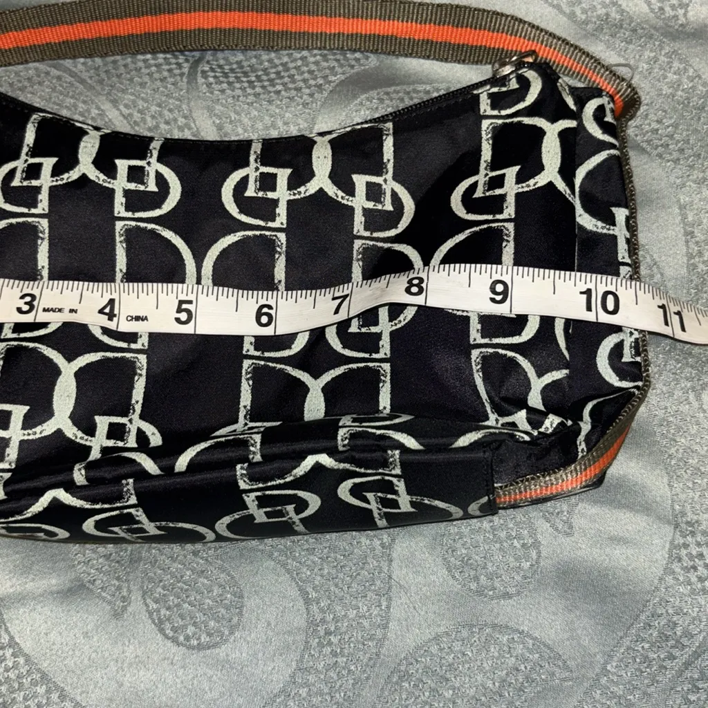 BONJOUR BRAND BLACK WITH WHITE B’s DESIGN NYLON MATERIAL RED AND GREEN&RED STRAP - Image 6