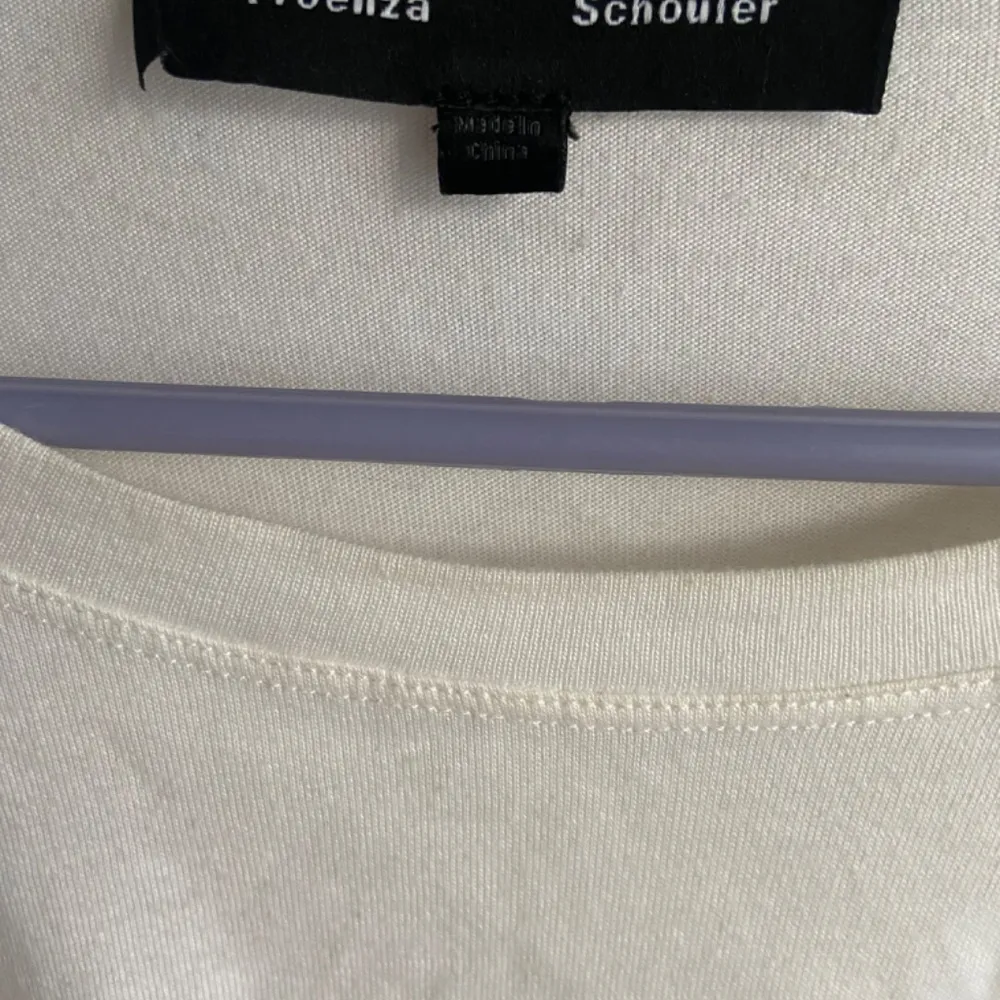 Proenza Schouler Corset ShirT L wrap waist white cotton t-shirt with tee corset - Image 6