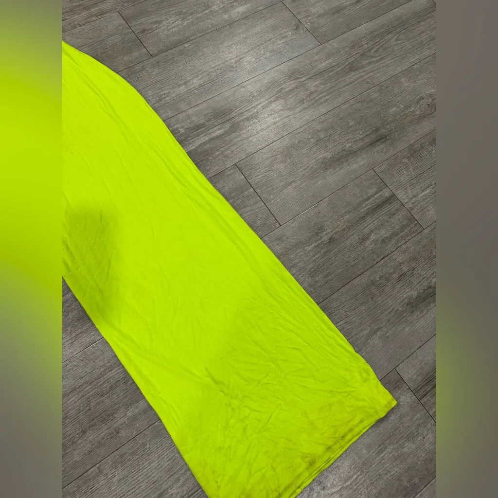 AFRM Neon Green Maxi Dress Size XS - Image 5