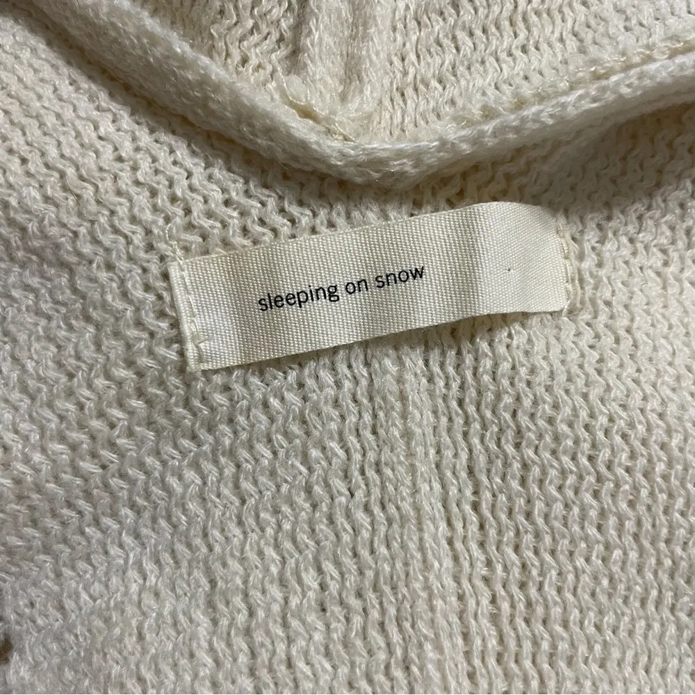 ANTHROPOLOGIE SLEEPING ON SNOW HOODED PONCHO
SWEATER SIZE OS
RARE - Image 7