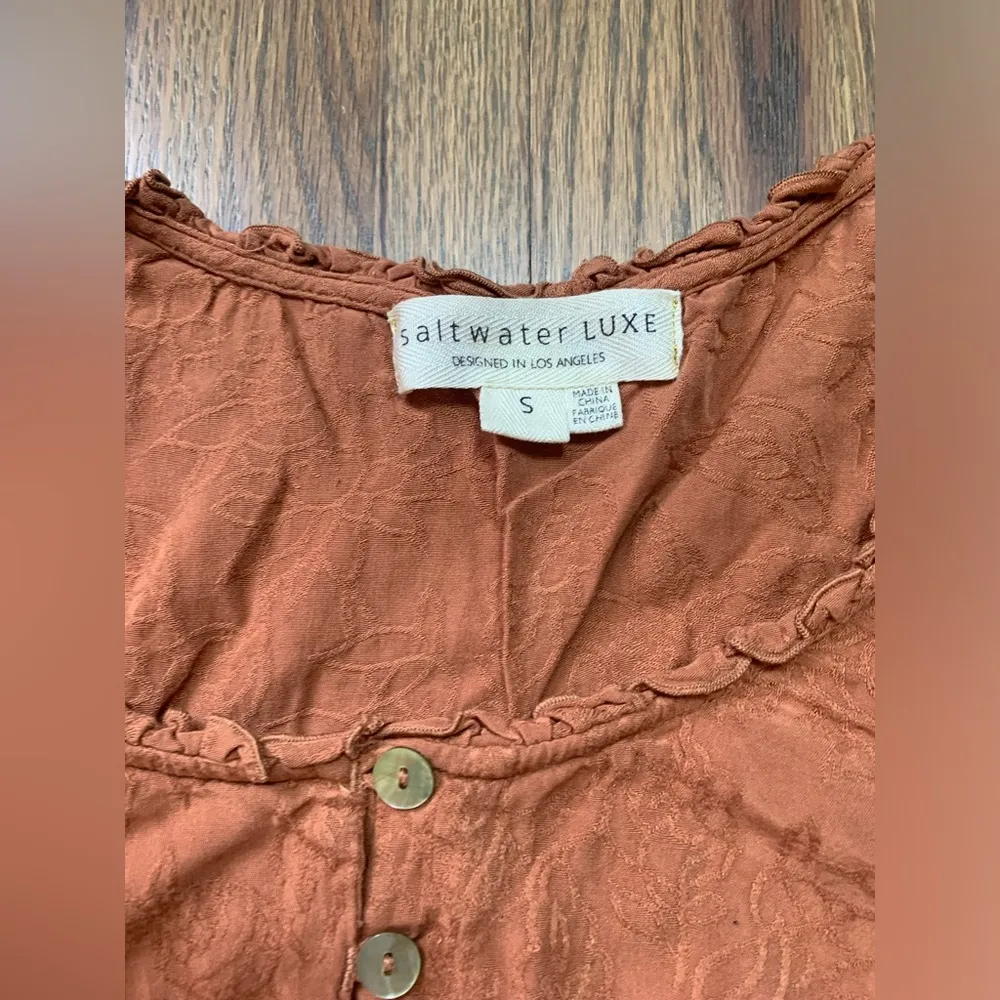 Saltwater luxe blouse small - Image 5