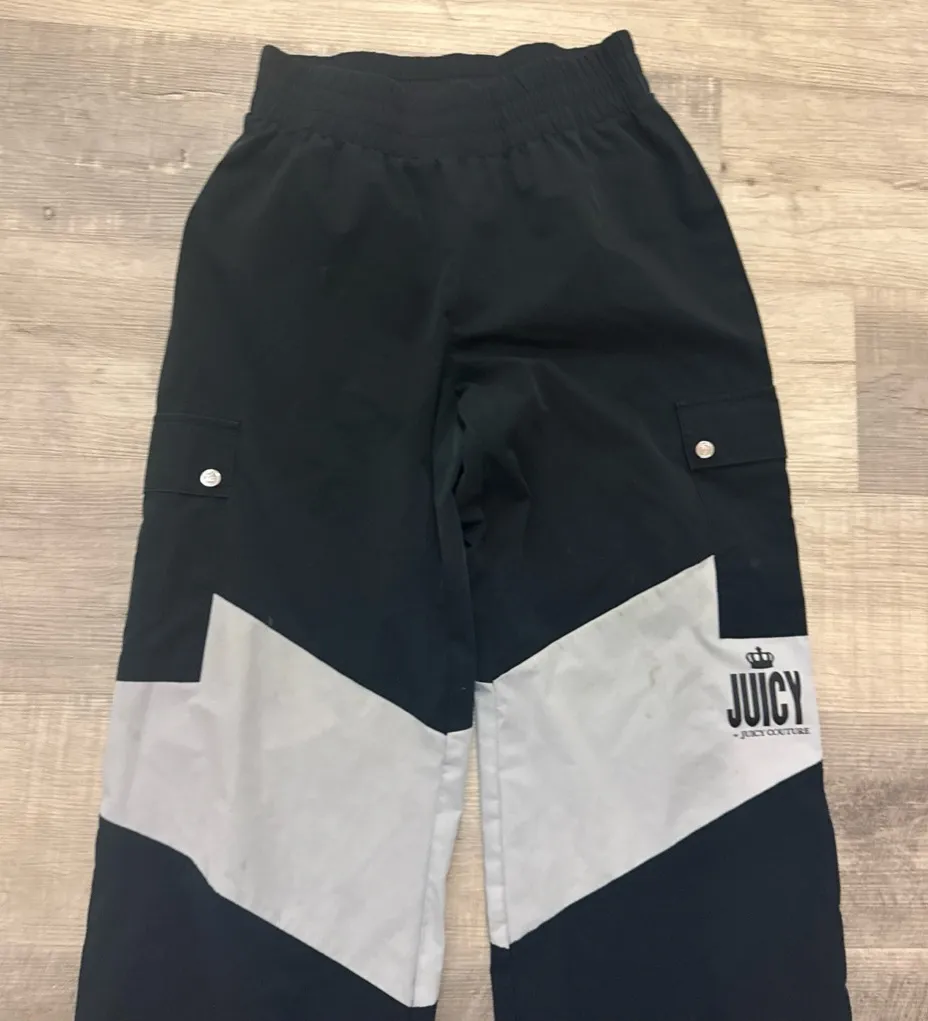 Juicy Couture  Black and Gray cargos y2k - Image 2