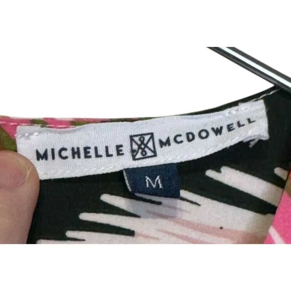 Michelle McDowell Women's Top Kacey Wild Wonder Flowy Long Ruffle Sleeve  Medium - Image 5