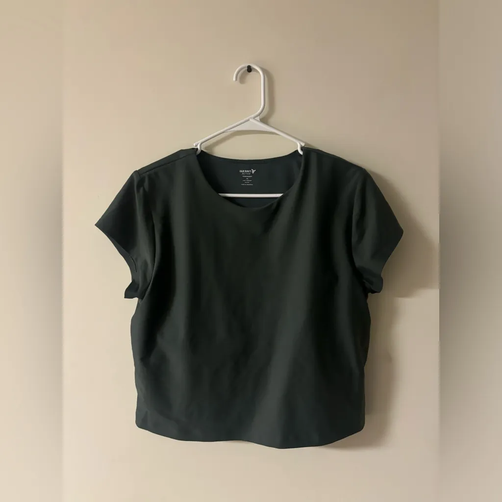 Old Navy PowerSoft Active Matching Set Green Top XL Pants L - Image 3