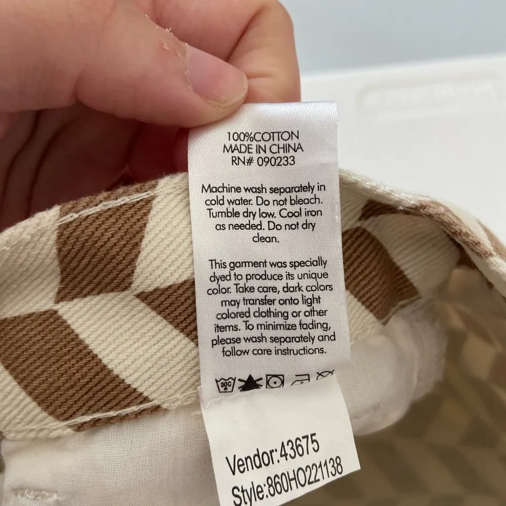 EUC | Pacsun women’s low rise straight patterned jeans‎ — size 26 - Image 8