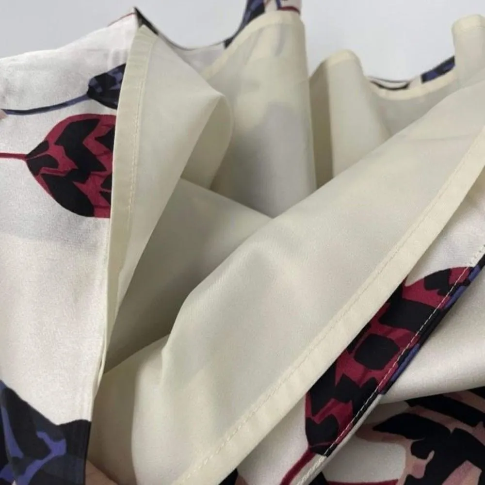 Marc by Marc Jacobs Women's Floral Print Lined Mini Dress Multi-Color Size 2 - Image 9