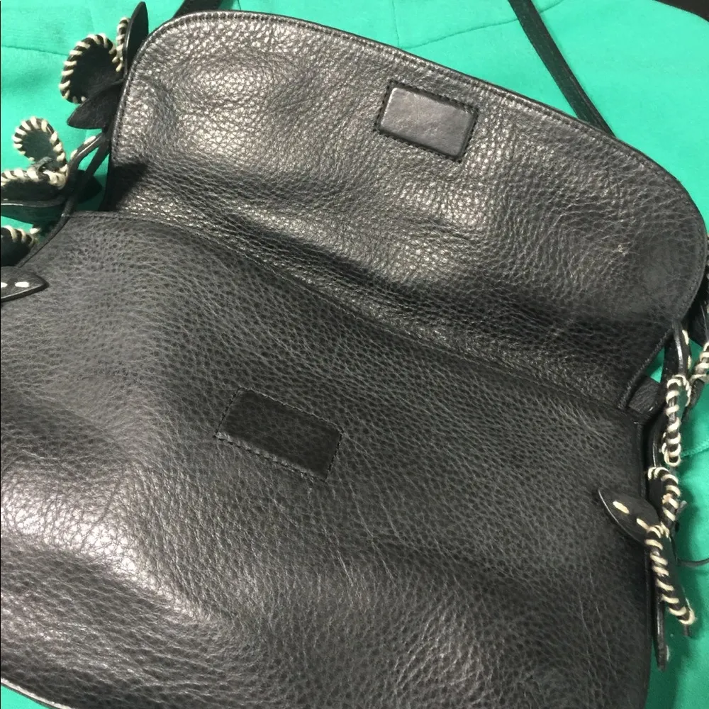 Antonio Melani black leather purse - Image 3