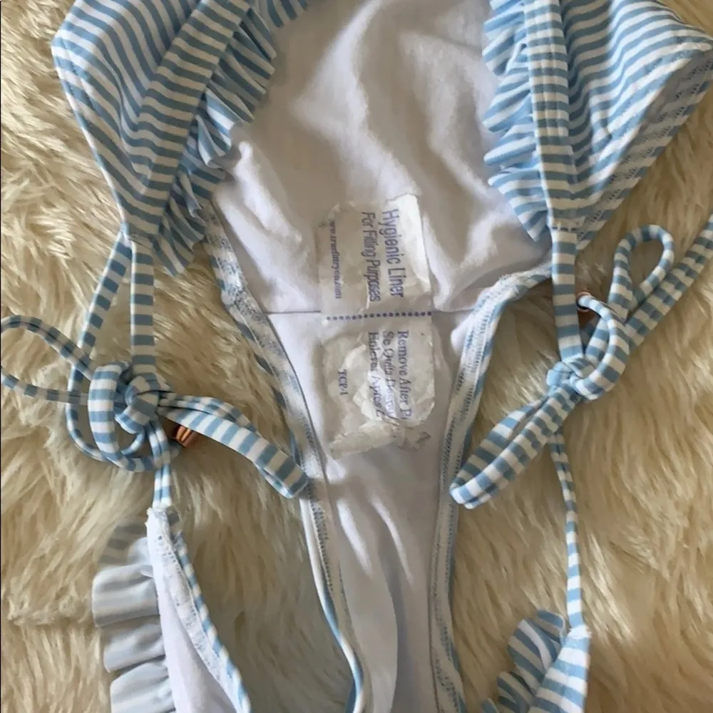 Ted Baker Ruffle Stripe Bikini Bottoms - Image 6