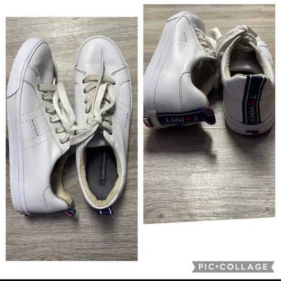 🦋4/$25 Tommy Hilfiger Sneakers Size 9 Medium - Image 2