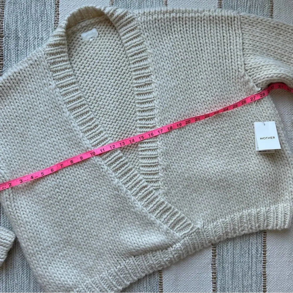 Mother Soul Serenade Criss Cross Chunky Knit Pullover Jumper Sweater Size Medium - Image 9