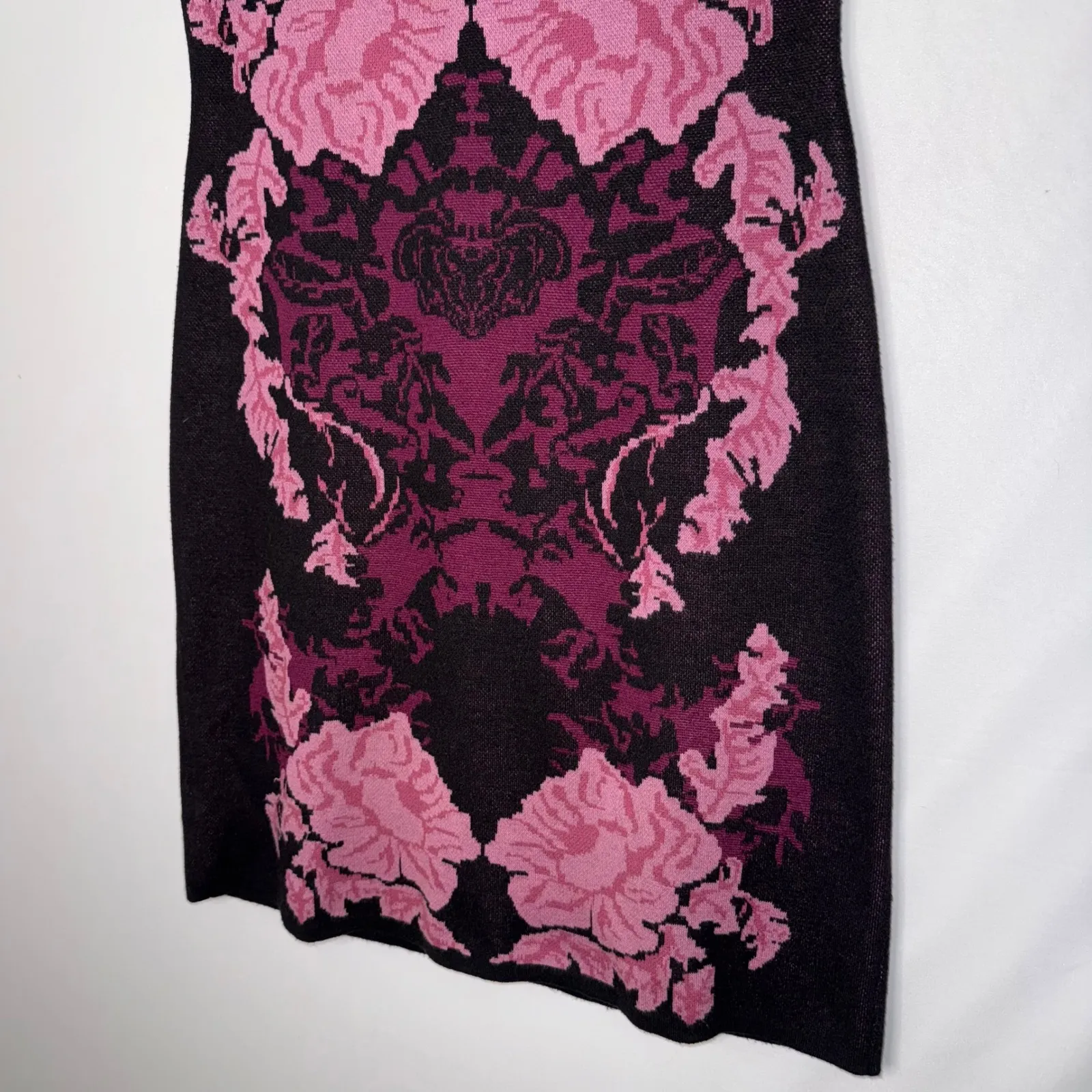 Knit Academia Modal and Cotton Sleeveless‎ Sweater Mini dress Ann Taylor Petite - Image 9