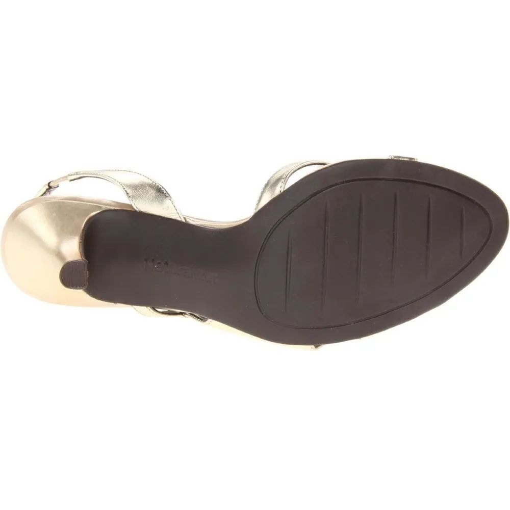 Naturalizer Prissy light God heels Size 11 B43 Gold - Image 4