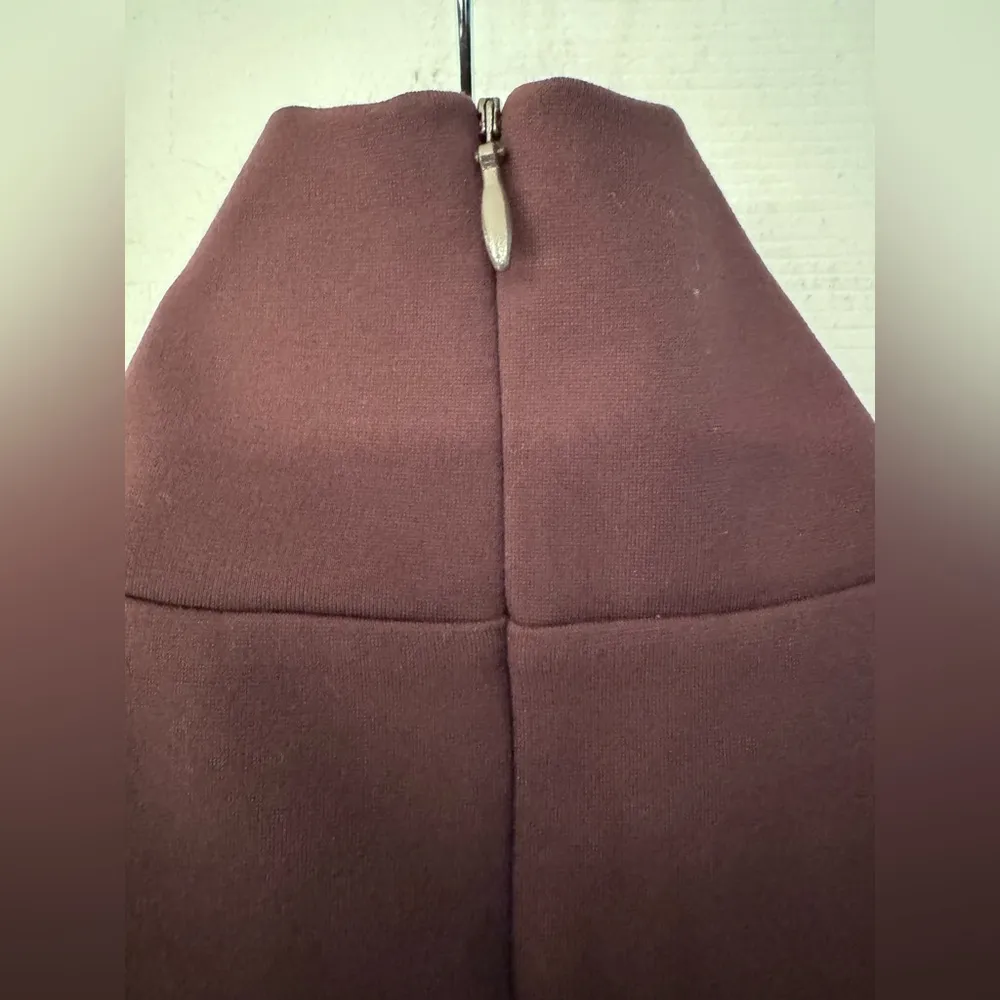 Rag & Bone Irina Ponte Sleeveless Turtleneck Tank Top Women's Brown Size Small - Image 10