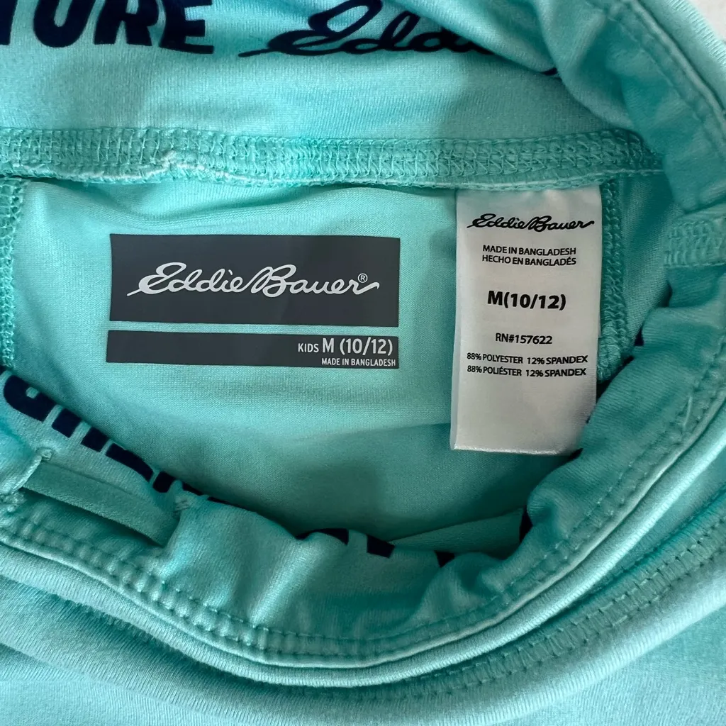 Eddie Bauer Light Blue Mini Skirt‎ Size Medium - Image 2
