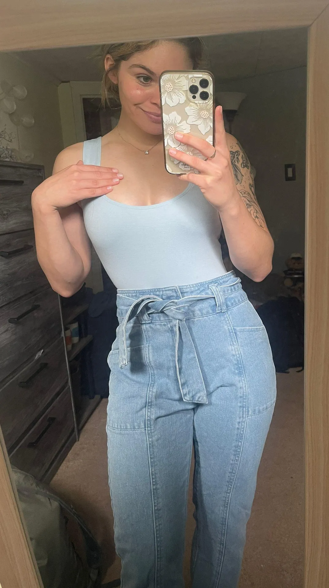 Baby Blue Body Suit - Image 3