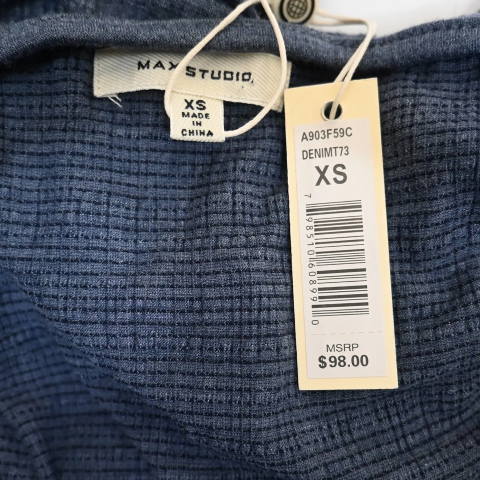 Max Studios Womens XS Ruffle Cap Sleeve Tiered Jersey Babydoll Dress NEW - Image 7