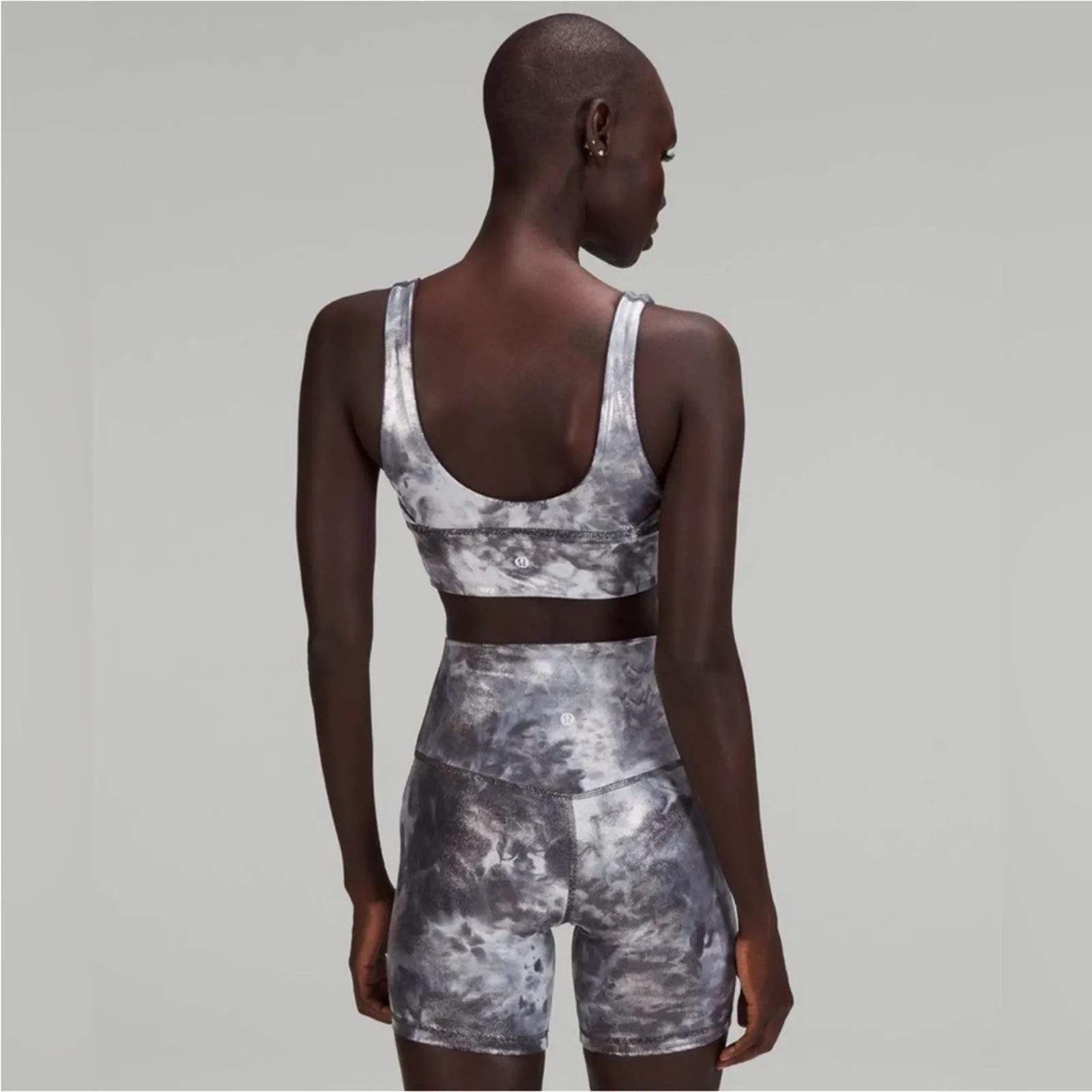 Lululemon Align Light Support A/B Sports Bra‎ 6 Diamond Dye Starlight - Image 4