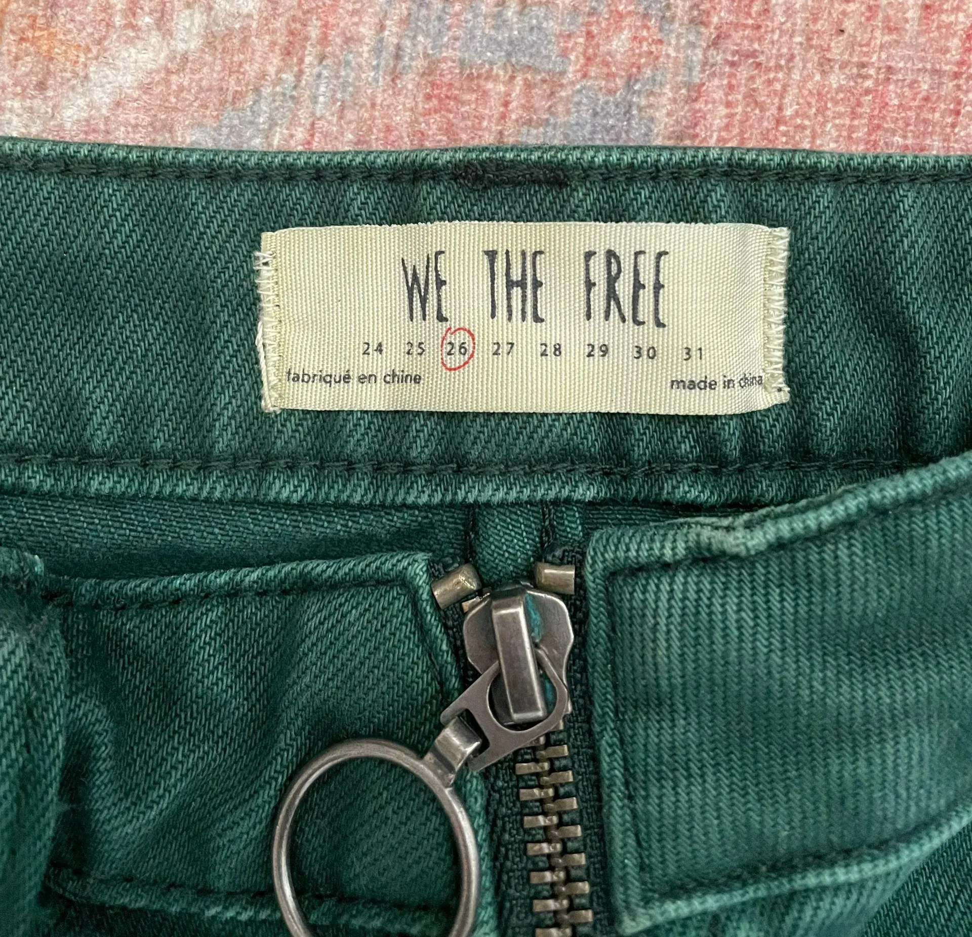 Free People Zip Up Skirt - Image 3