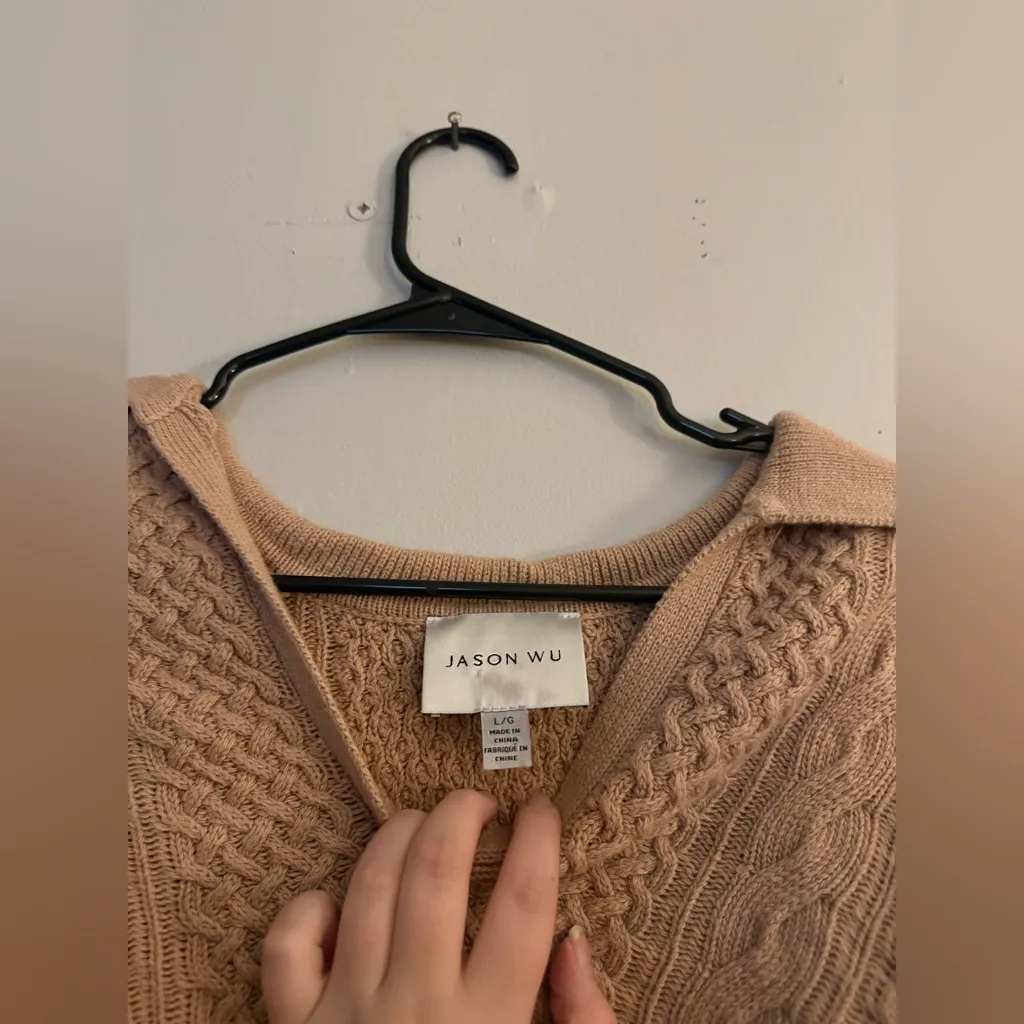 Jason WU wool blend sweater women’s large - Image 2