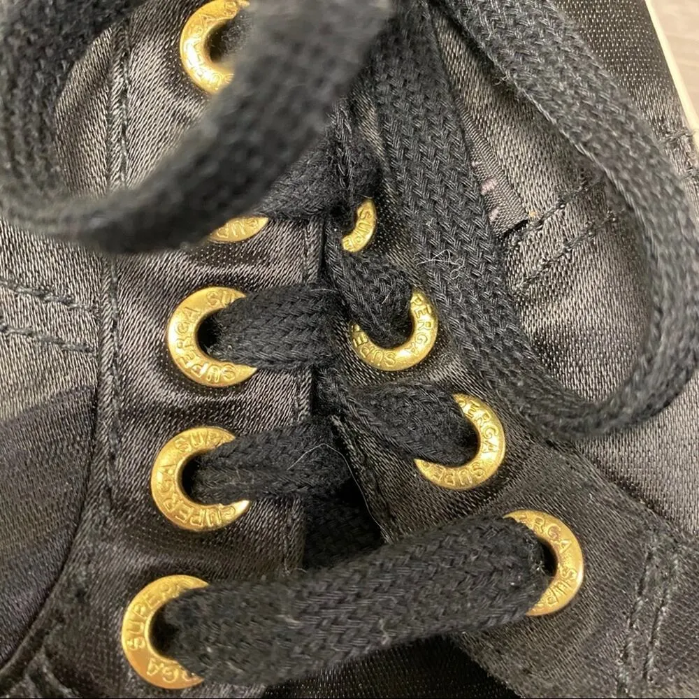 Superga  X The Man Repeller Sneaker Black 8 - Image 6