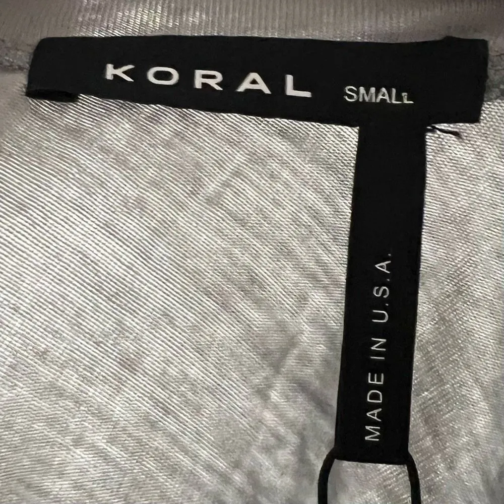 Koral  Glint‎ Mesa Top in Aaphalt - Image 6