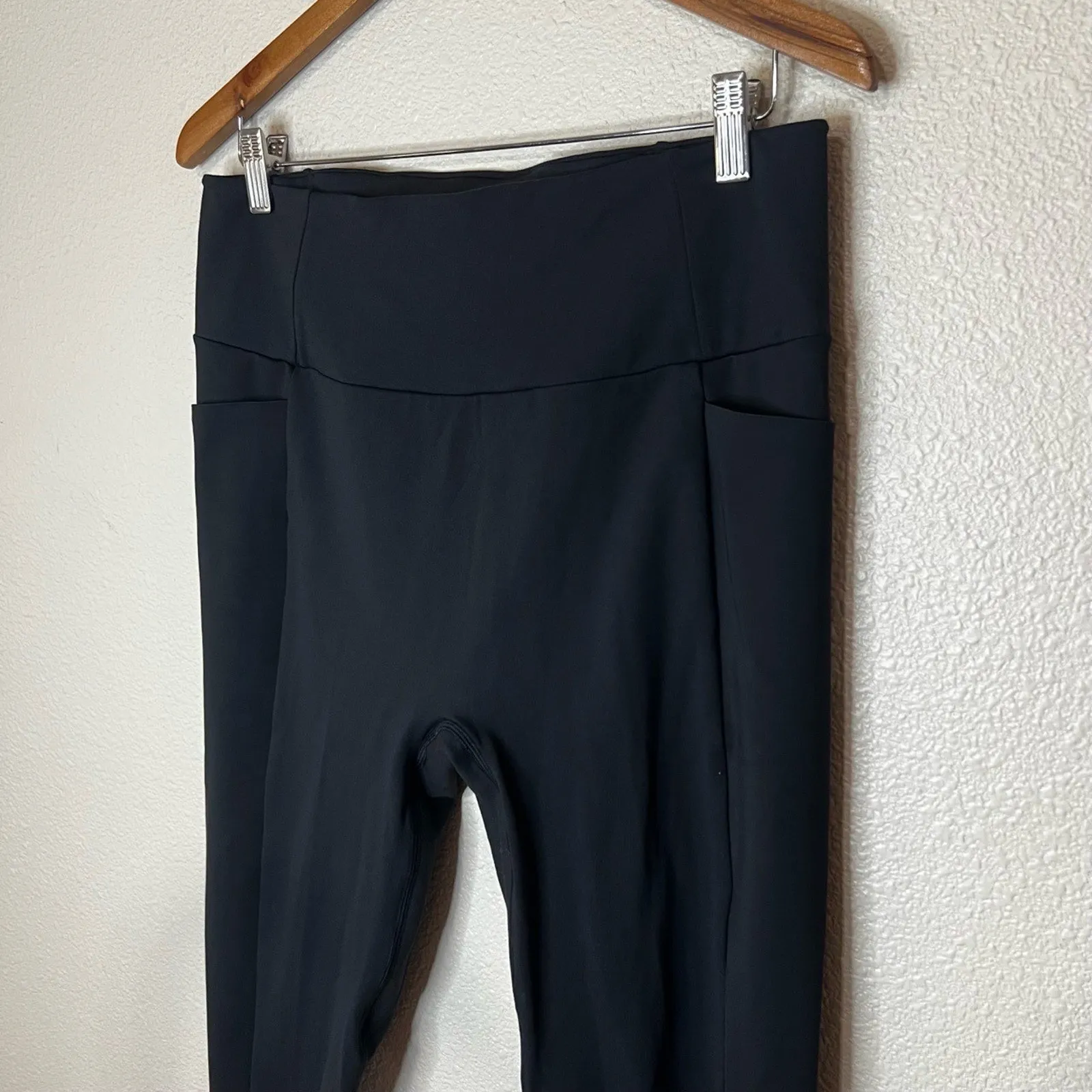 HONEYLOVE Leggings Womens XL Black High Waisted Tummy Control Thigh Pockets Yoga - Image 3