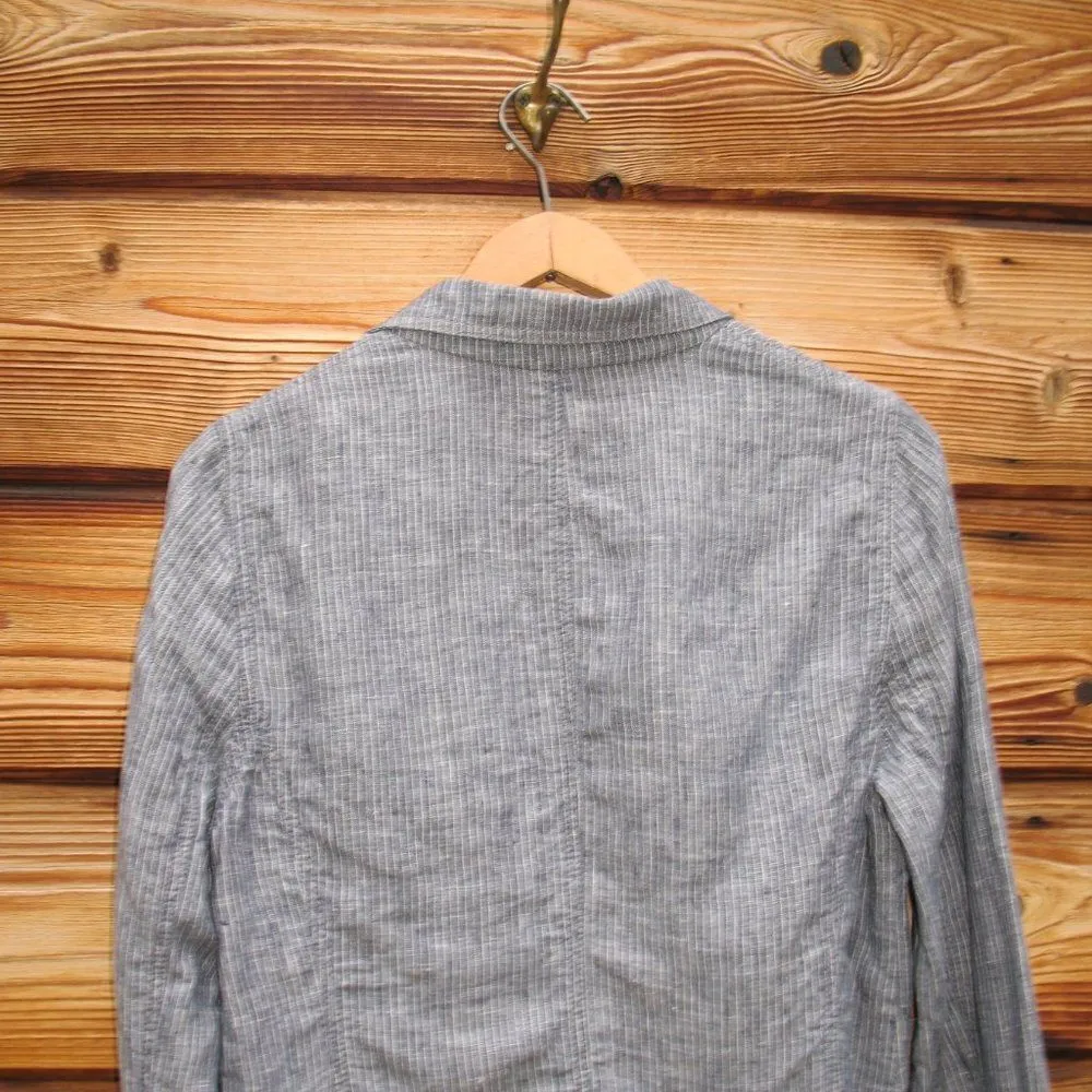 Eileen Fisher Linen Blazer Jacket - Image 7