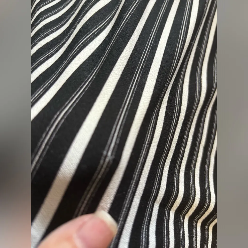 Candies Black & White Striped Knee-Length‎ Dress - Image 13