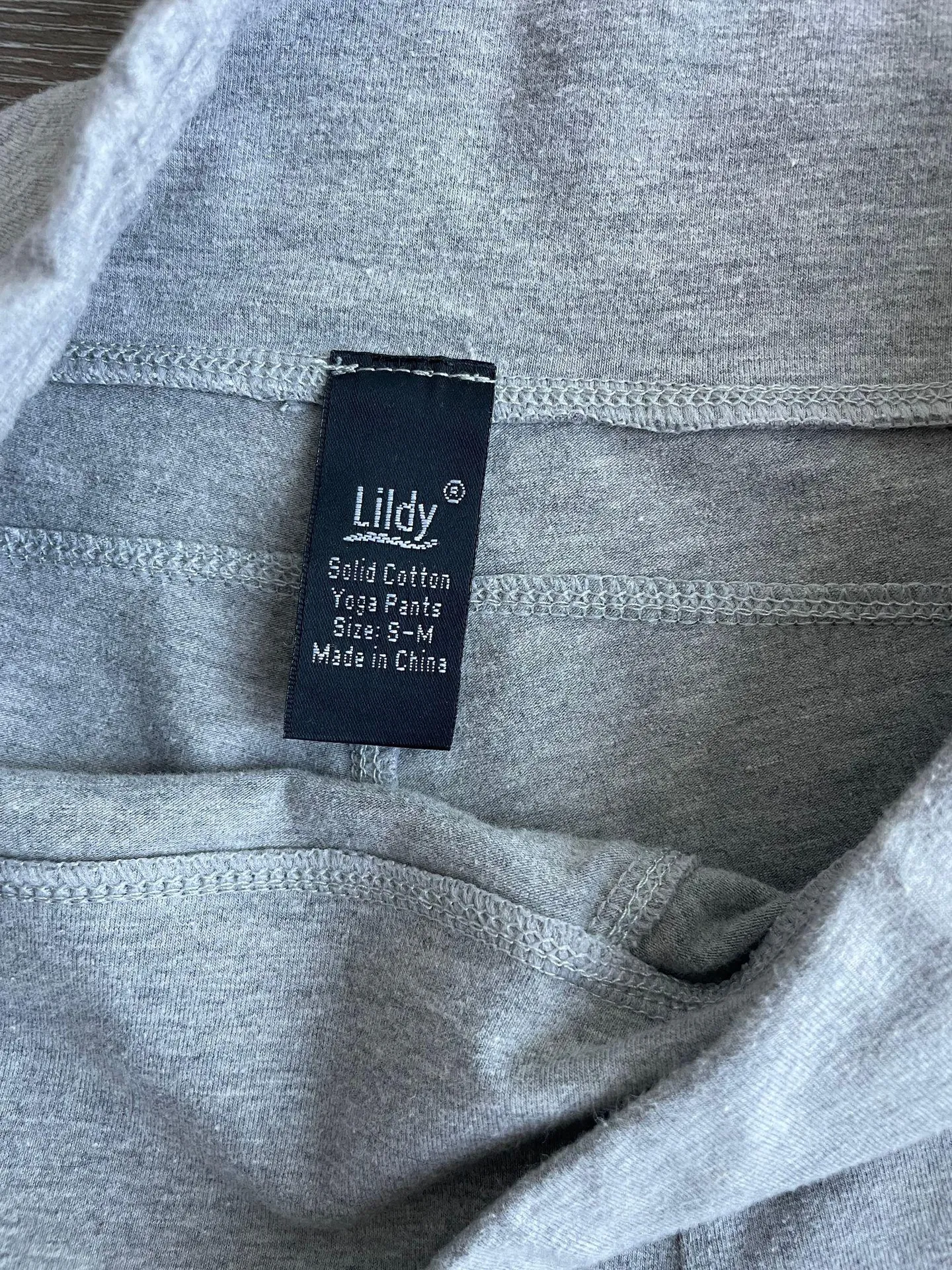 Grey High Waisted Sweatpants Gray - Image 7