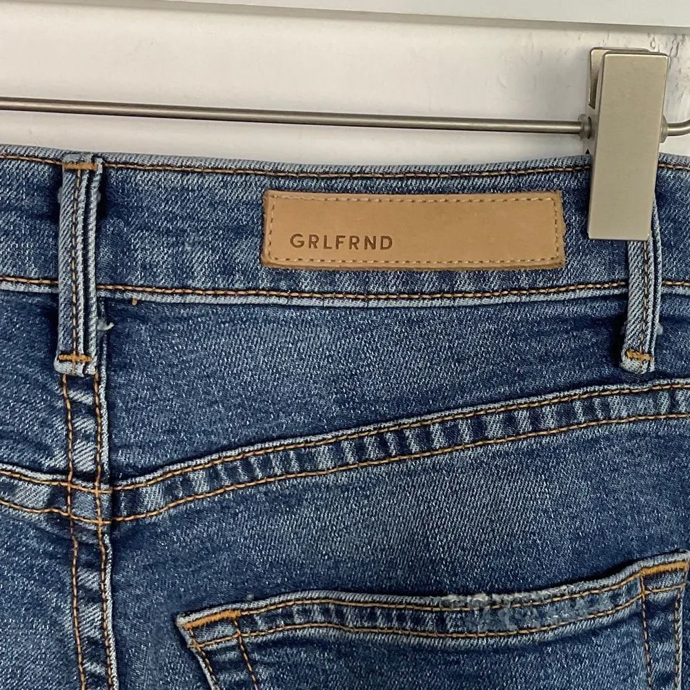 GRLFRND Blue Love All Around Kendall High Rise Skinny Jeans 24 - Image 5