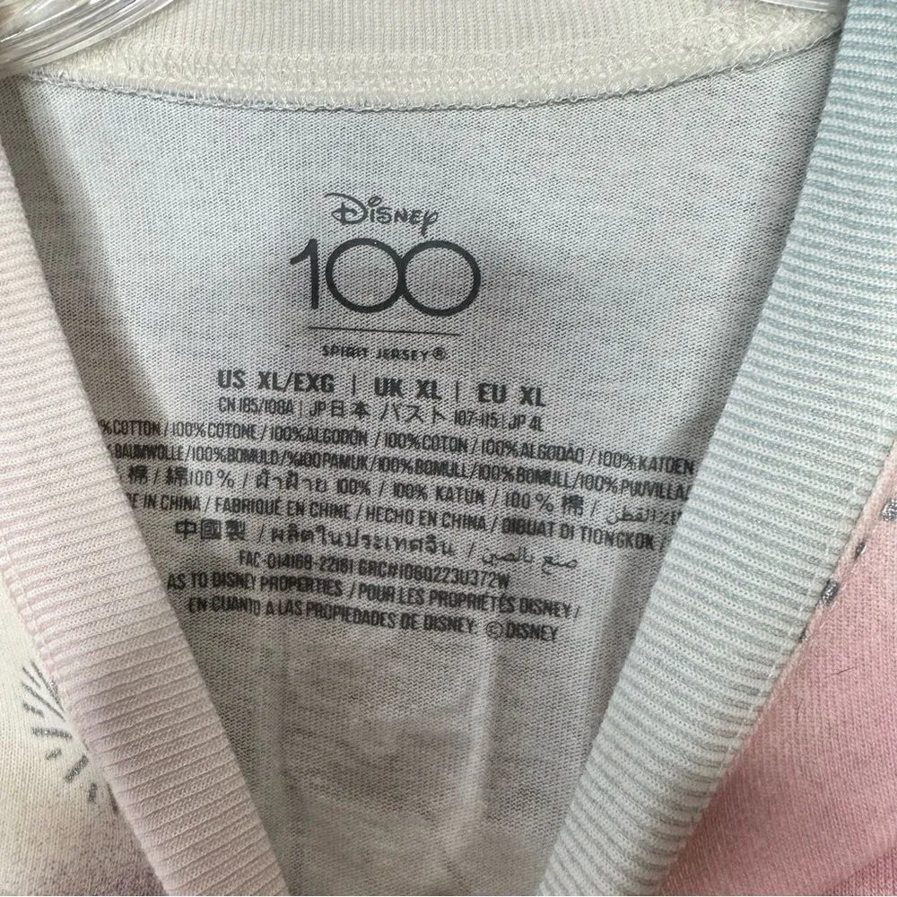 Walt Disney World 100 Anniversary Mickey Friends Tie-Dye Spirit Jersey Adult XL - Image 4