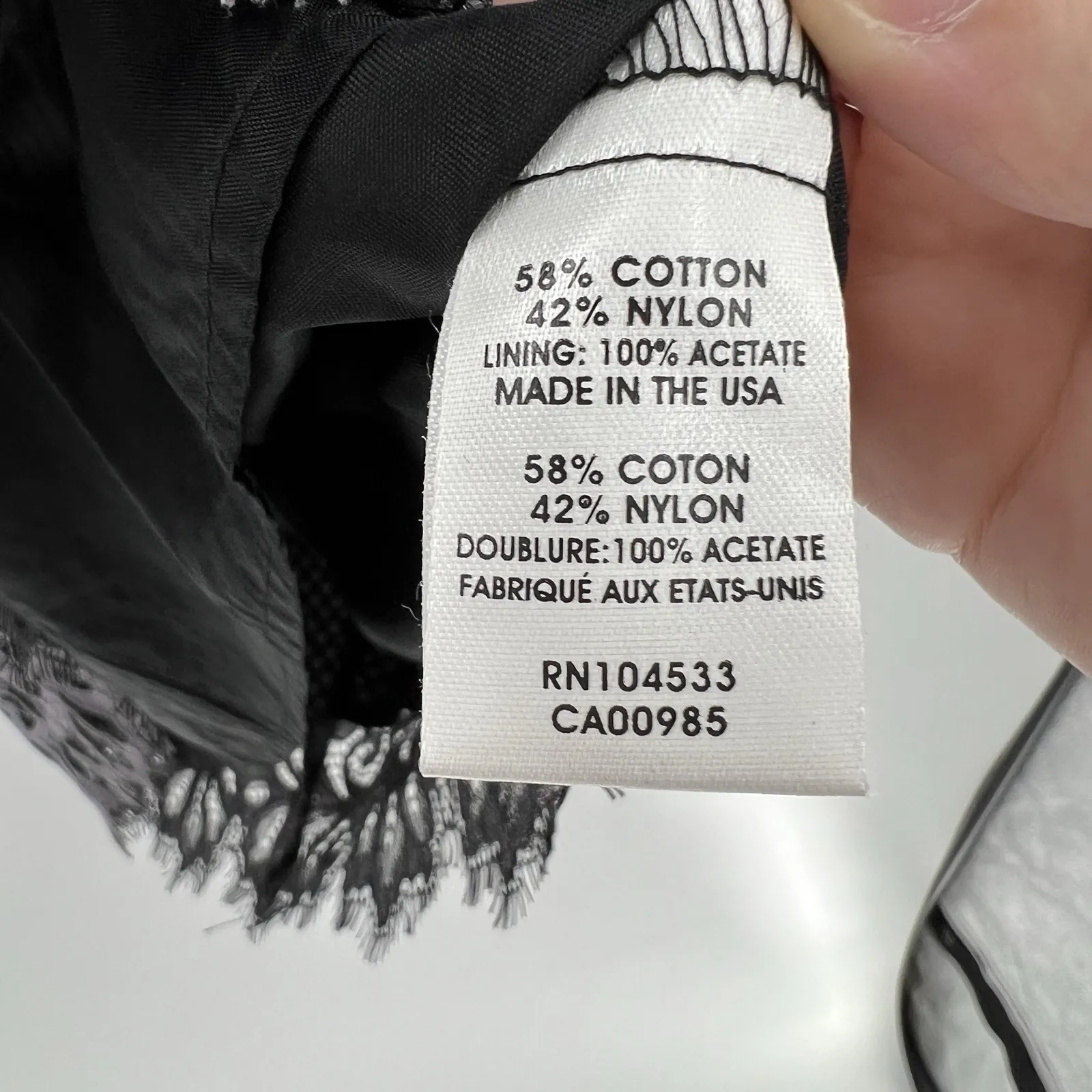 Nanette Lepore Hidden Gem Mesh Lace Dress Size 4 Gray Black Sheath Y2K Girlygoth - Image 10