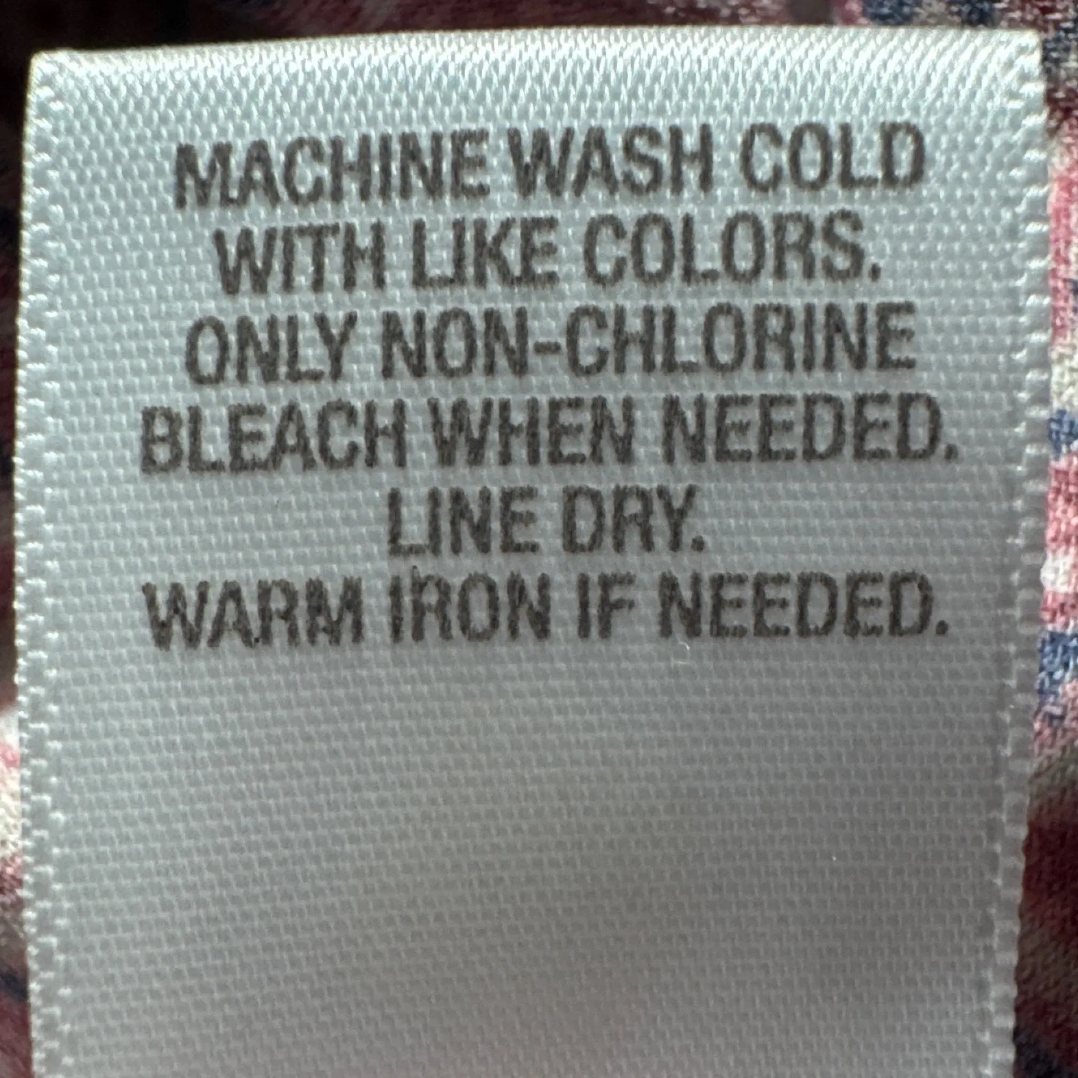 Dress Barn Womens 3X Red Geometric Print Tunic Top Button Front Long Sleeve - Image 6