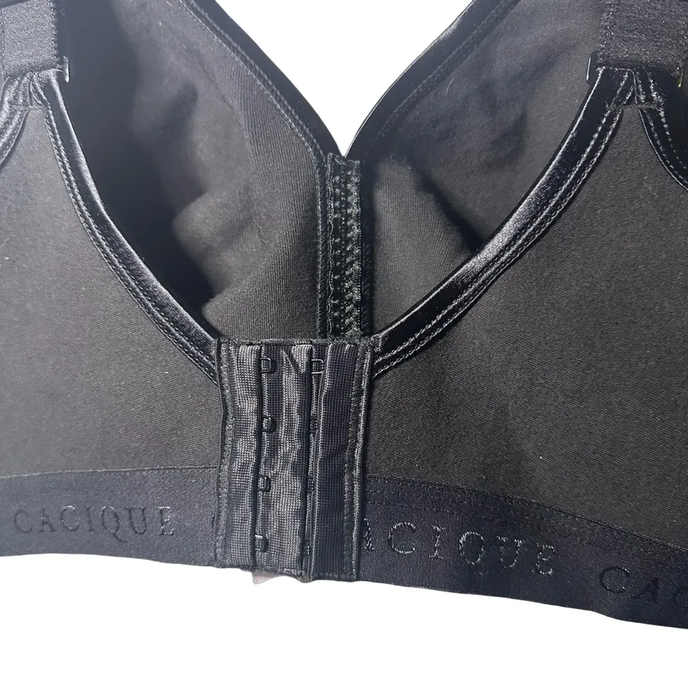 Cacique Unlined Full Coverage No Wire Bra size 42D - Image 4